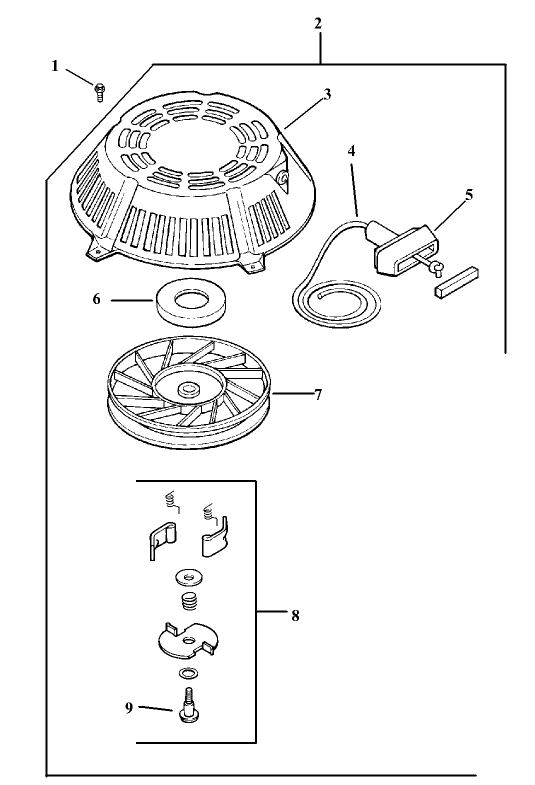 Starter Assembly Kohler CV15T 41608