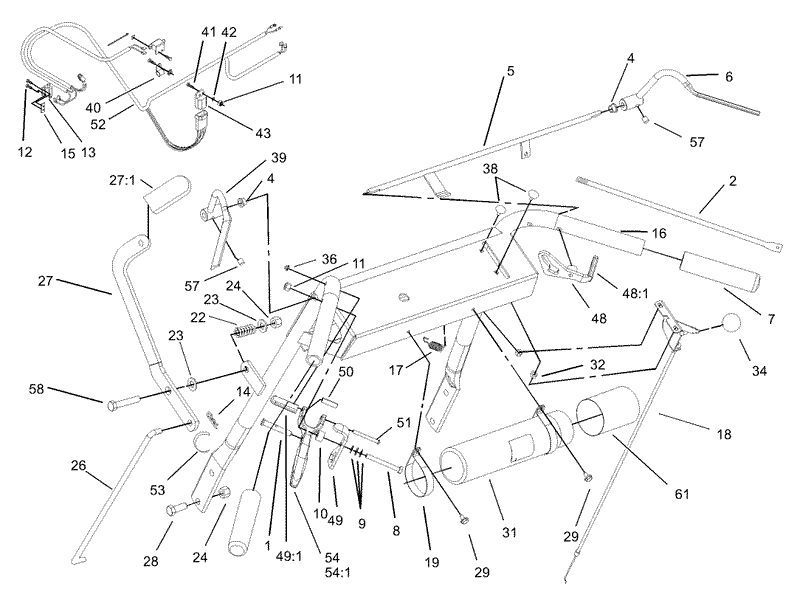 Upper Handle Assembly
