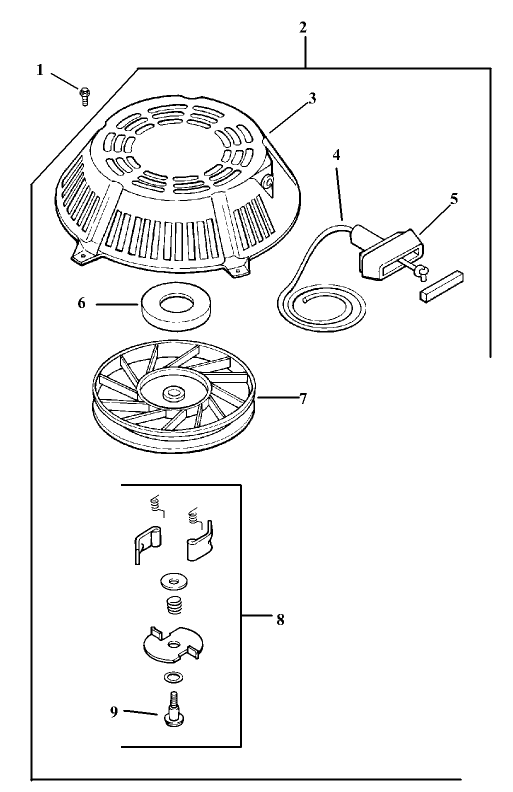 Starter Assembly Kohler CV15T 41608