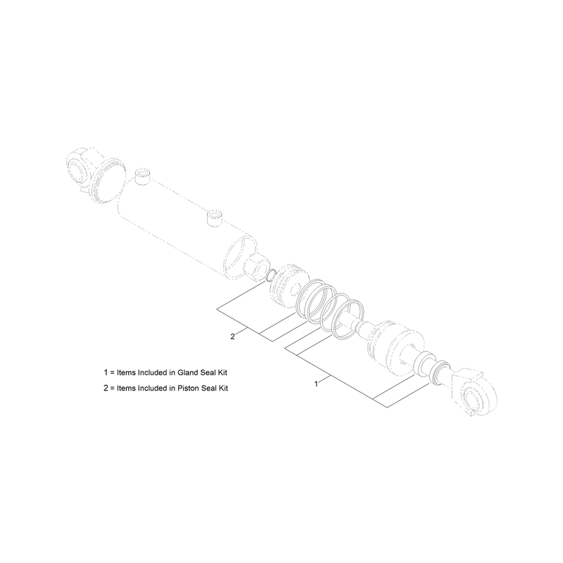 Hydraulic Cylinder Assembly No. AU125471
