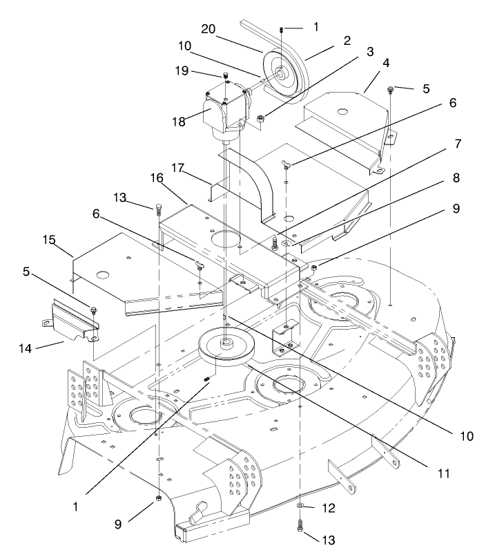 Covers Gearbox and Gage Wheel
