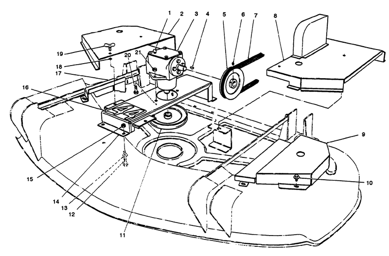 Deck Drive Assembly