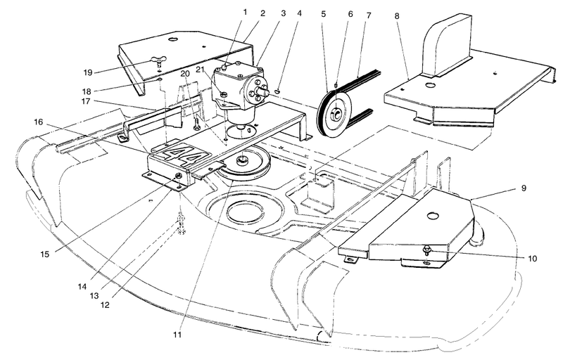 Deck Drive Assembly