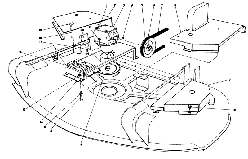 Cutting Unit Model No 30544 Continued