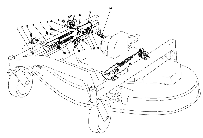 Flotation Kit Model No 30759 Optional for Cutting Units Model No 30544 and 30752