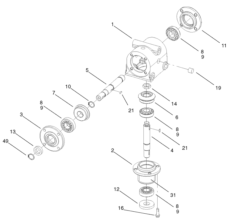 Gearbox Assembly No 105 4600