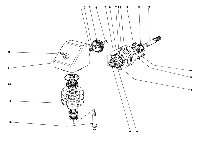 Gear Box Assembly 8 0909