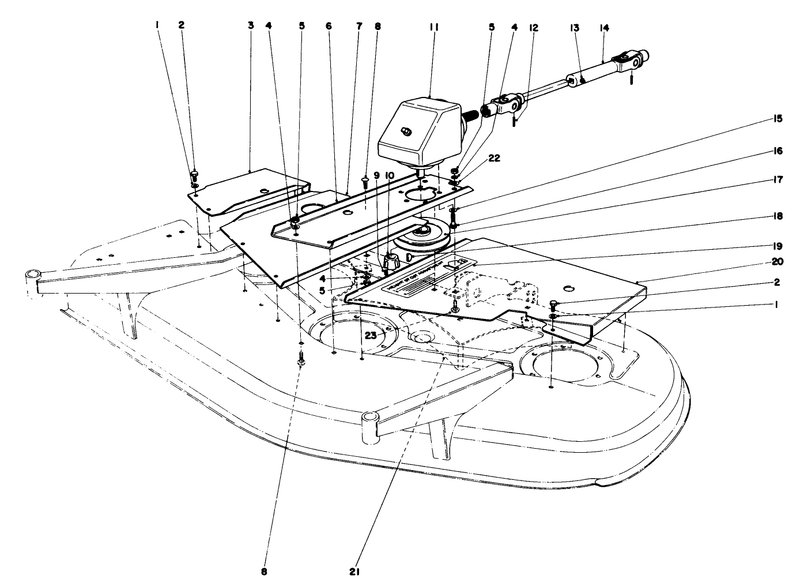 Deck Covers And Gear Box