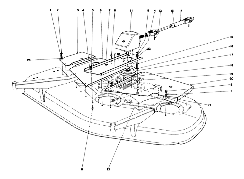Deck Covers And Gear Box