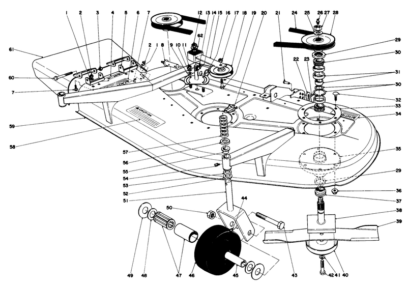 Cutting Unit Assembly