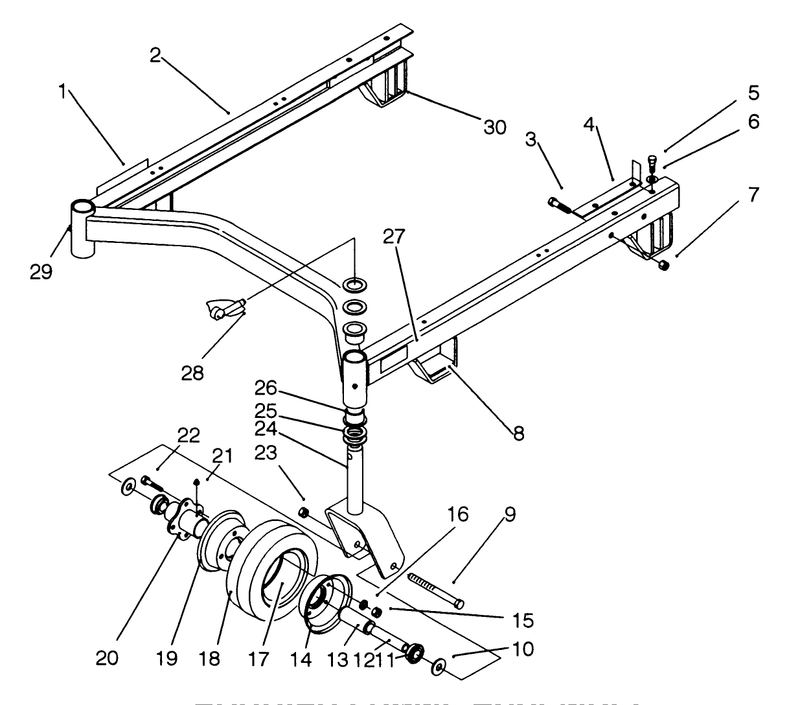 Carrier Frame Assembly