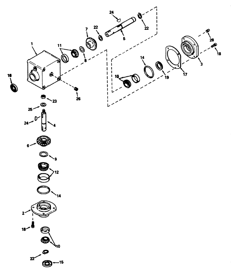 Gear Box Assembly 1100 010