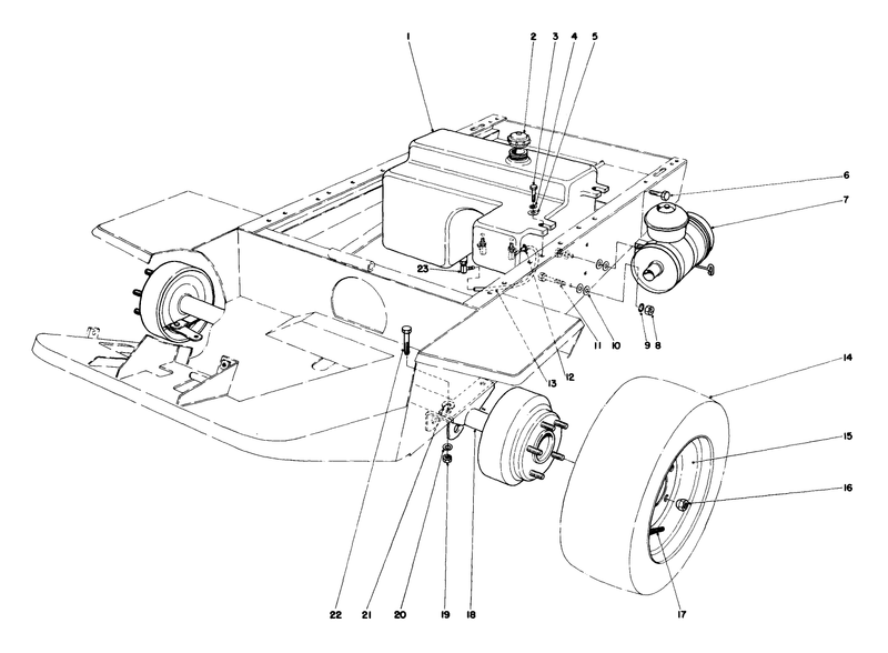 Gas Tank Air Cleaner Assembly