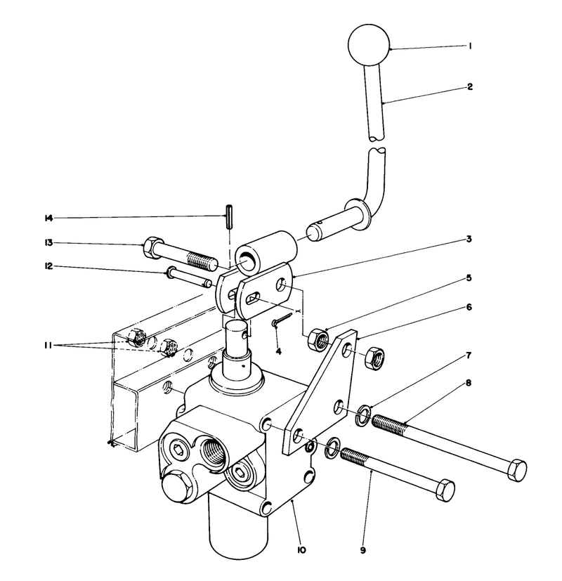 Valve And Lever Assembly