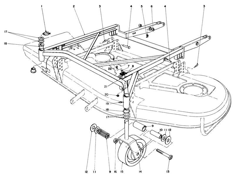 Cutting Unit Model No 30555 continued
