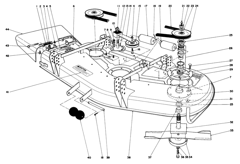 Cutting Unit Model No 30555
