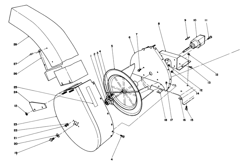 Grass Collection System Model No 30557 for Cutting Unit Model 30555