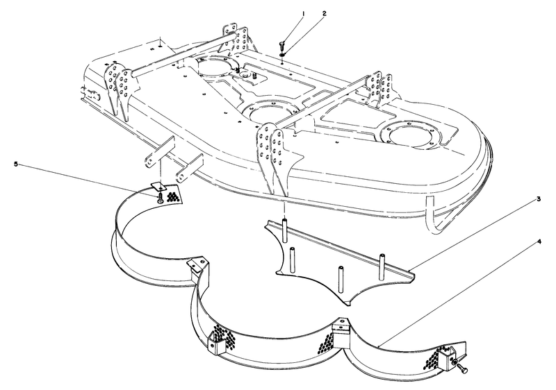 Mulcher Kit Model No 30700 optional for Cutting Unit Model 30555