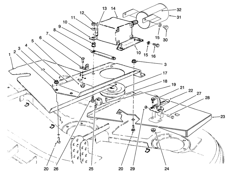 Covers And Gear Box Assembly