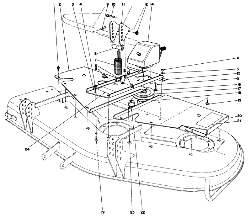 Cutting Unit Model No 30555 continued
