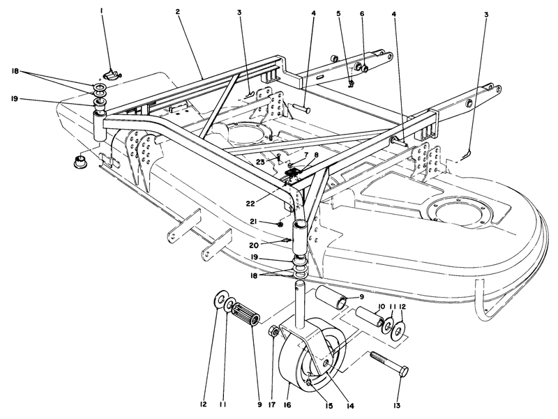 Cutting Unit Model No 30555 continued