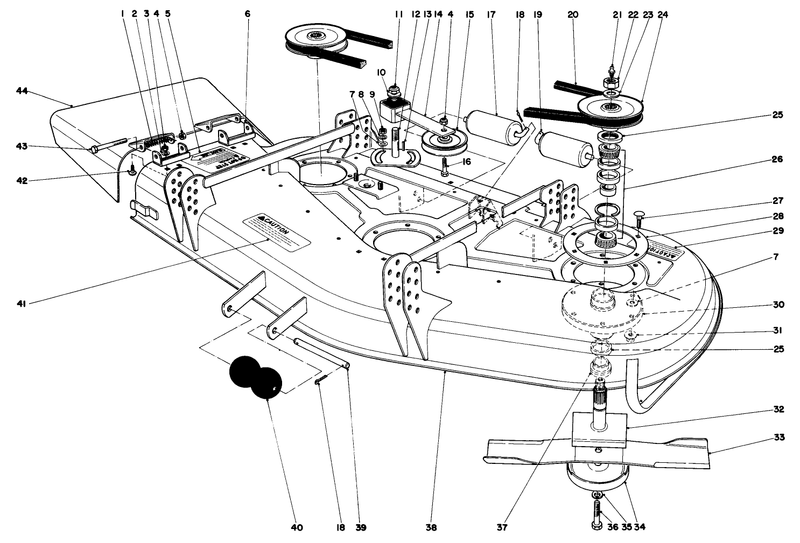 Cutting Unit Model No 30555