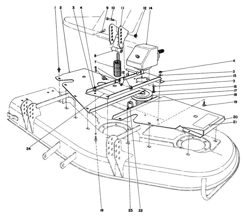 Cutting Unit Model No 30555 continued