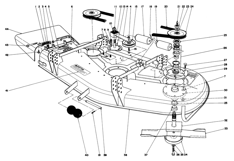 Cutting Unit Model No 30555