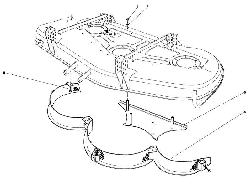Mulcher Kit Model No 30700 optionalfor Cutting Unit Model 30555