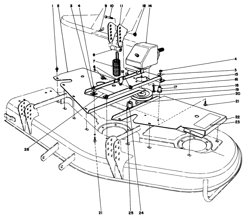 Cutting Unit Model No 30555 continued
