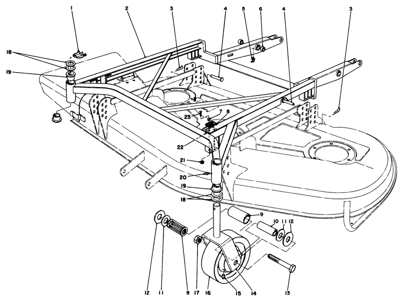 Cutting Unit Model No 30555 continued