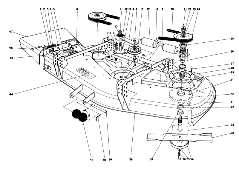 Cutting Unit Model No 30555