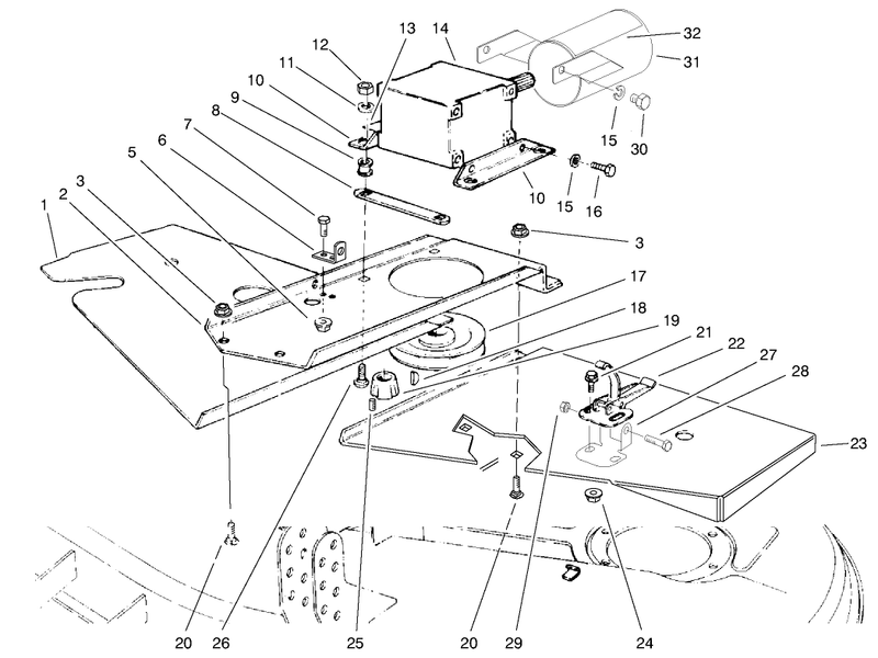 Covers And Gear Box Assembly