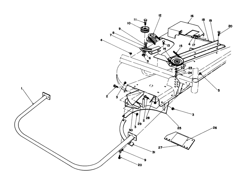 Blower Drive and Shield Assemblies