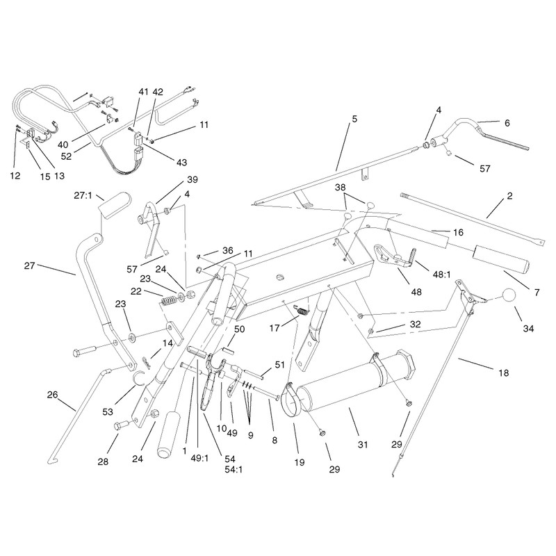 Upper Handle Assembly
