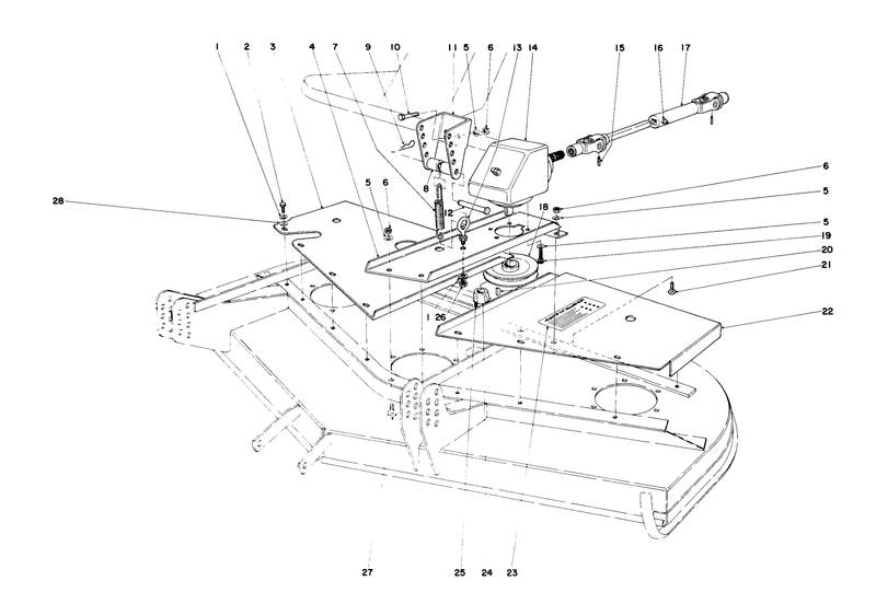 Deck Covers And Gear Box
