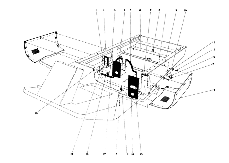 Engine Grass Shield Assembly
