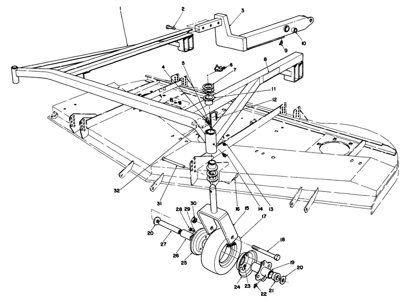 Cutting Unit Model No 30564 continued