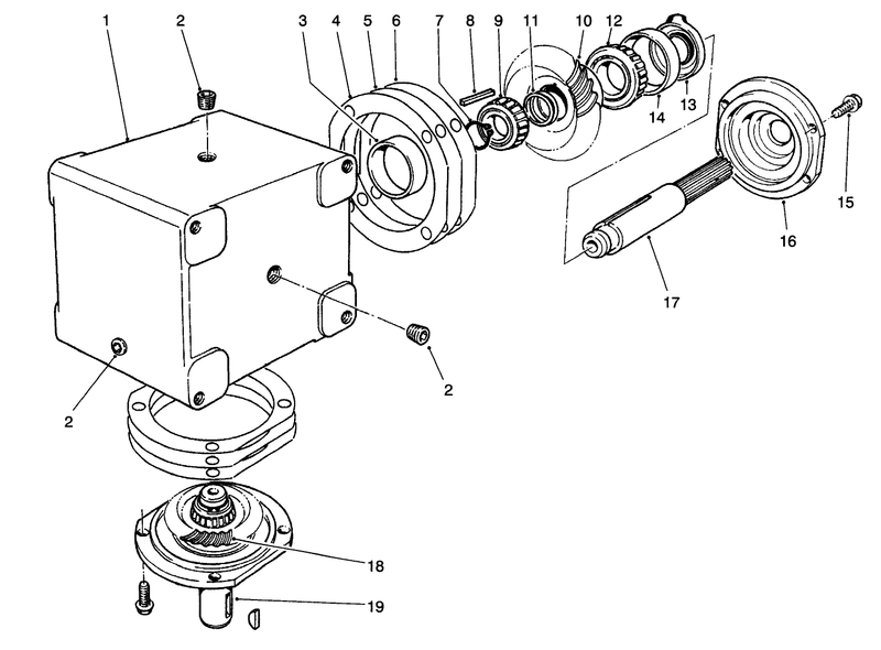 Gear Box Assembly No 68 6810