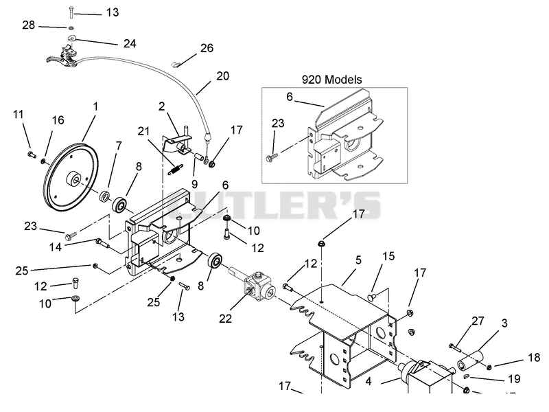 Brush Drive Unit
