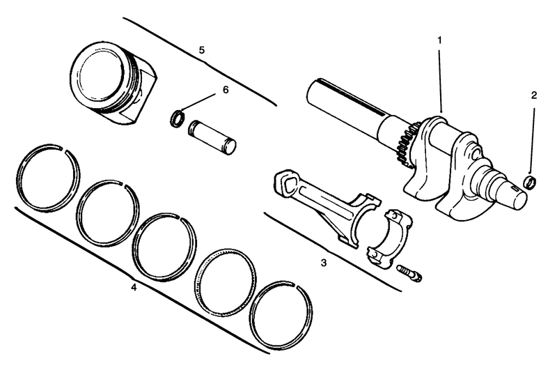 Crankshaft Piston And Rings
