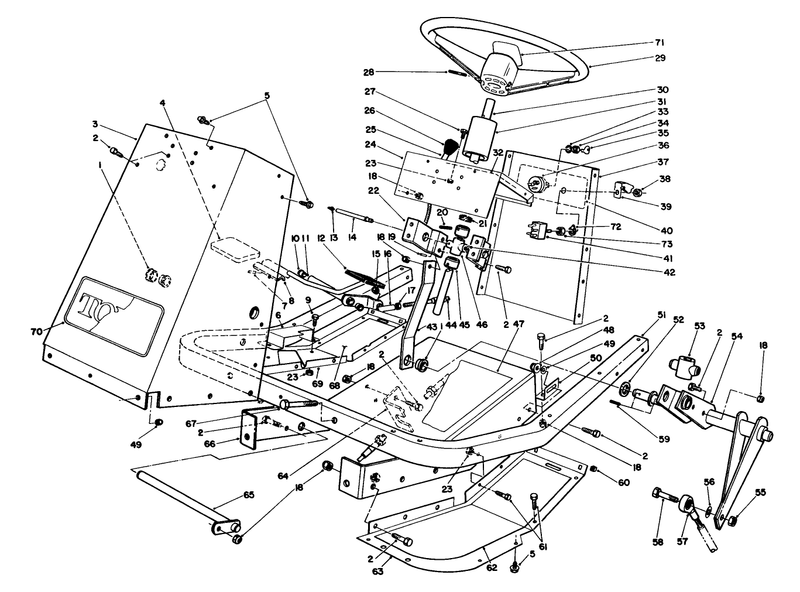 Frame and Steering Assembly