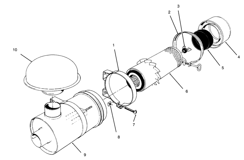 Air Cleaner Model No 11 4659