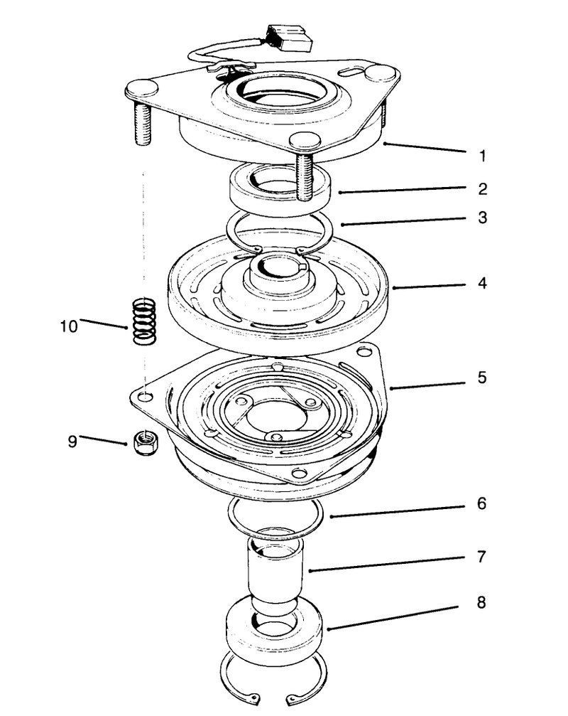 Clutch Assembly No 54 0220