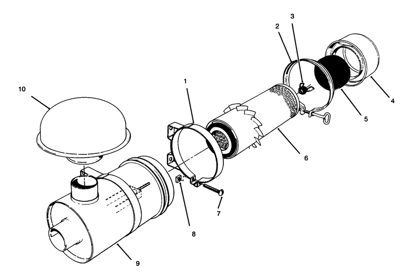 Air Cleaner Model No 11 4659