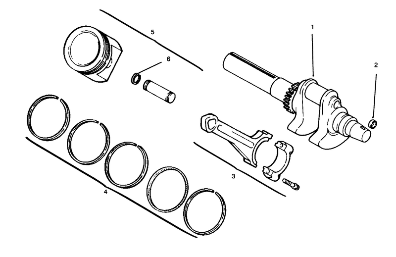 Crankshaft Piston And Rings