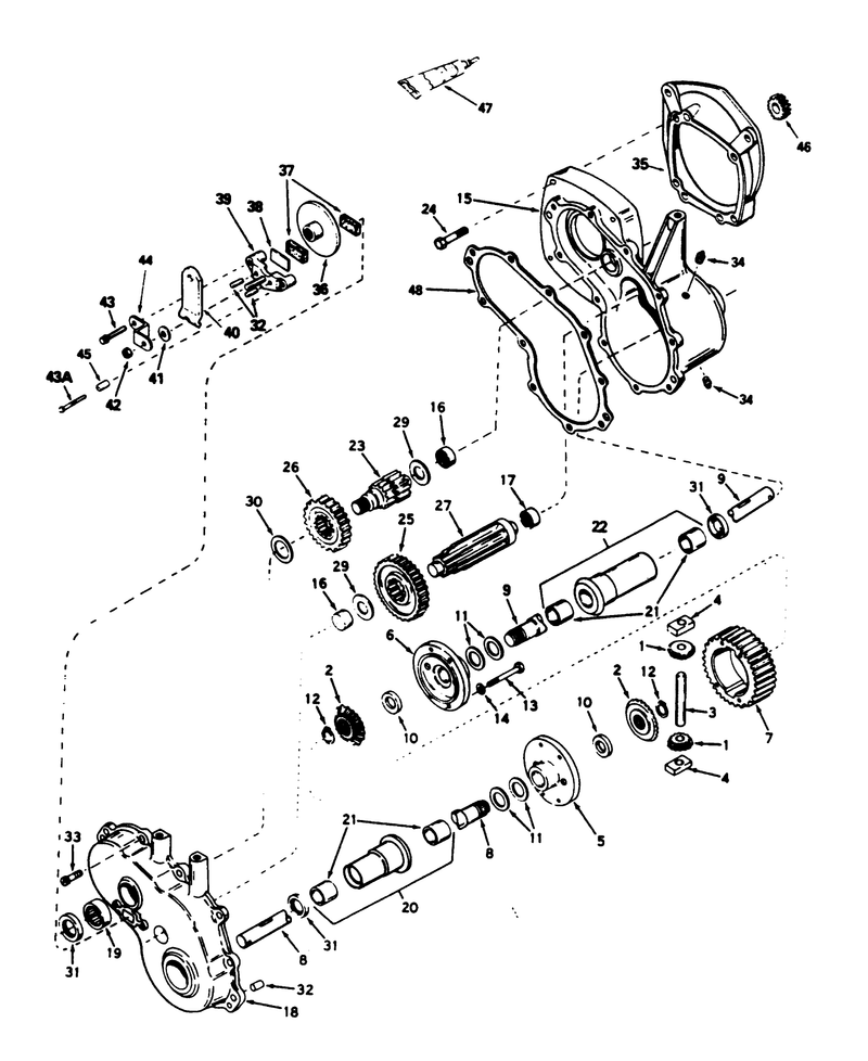 Differential Assembly No 1310 001a