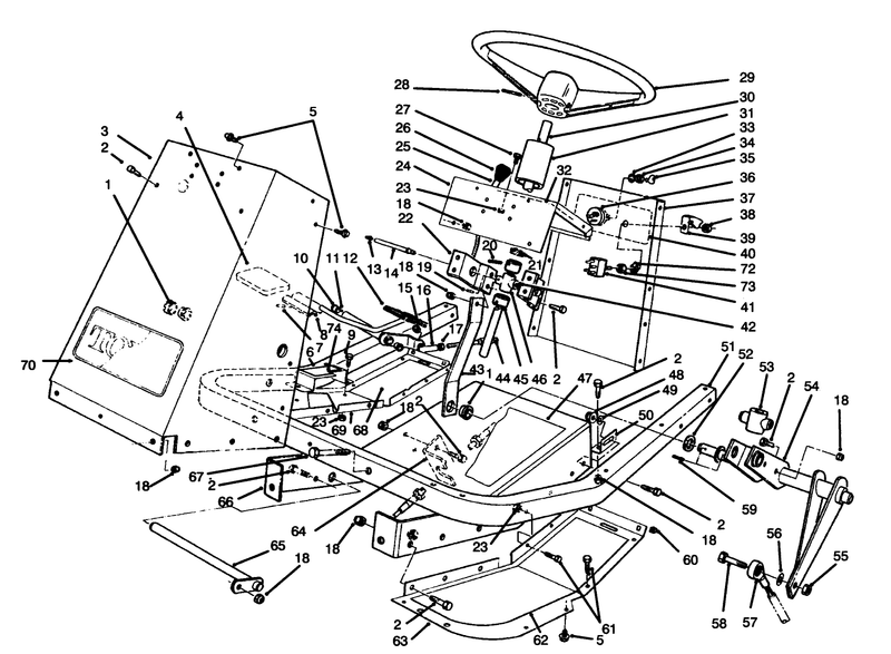 Frame and Steering Assembly