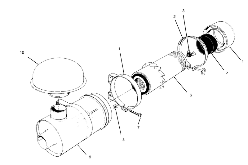 Air Cleaner Model No 11 4659