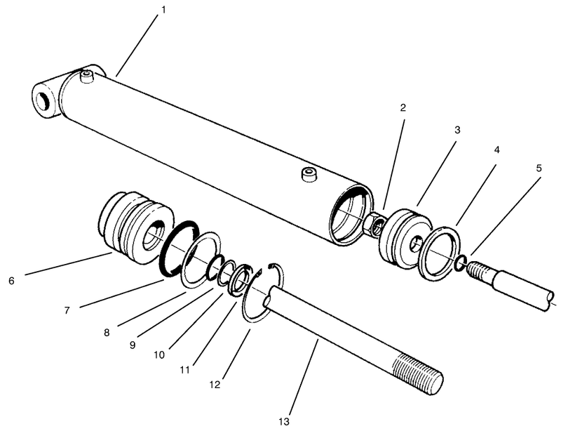 Hysraulic Lift Cylinder No 54 0150